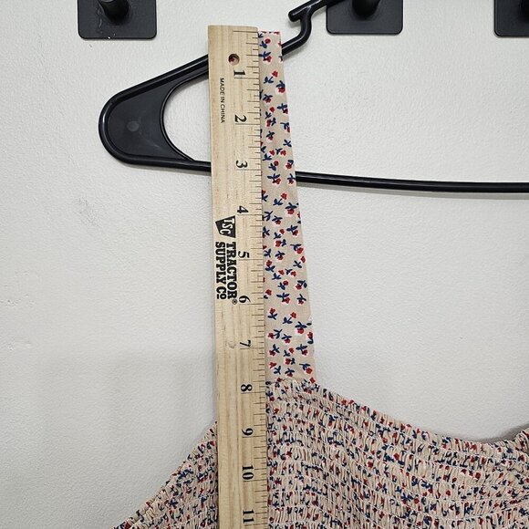 NWT Dokotoo Mauve & Floral Smocked Wide Leg Jumpsuit Size 2XL - Picture 9 of 9